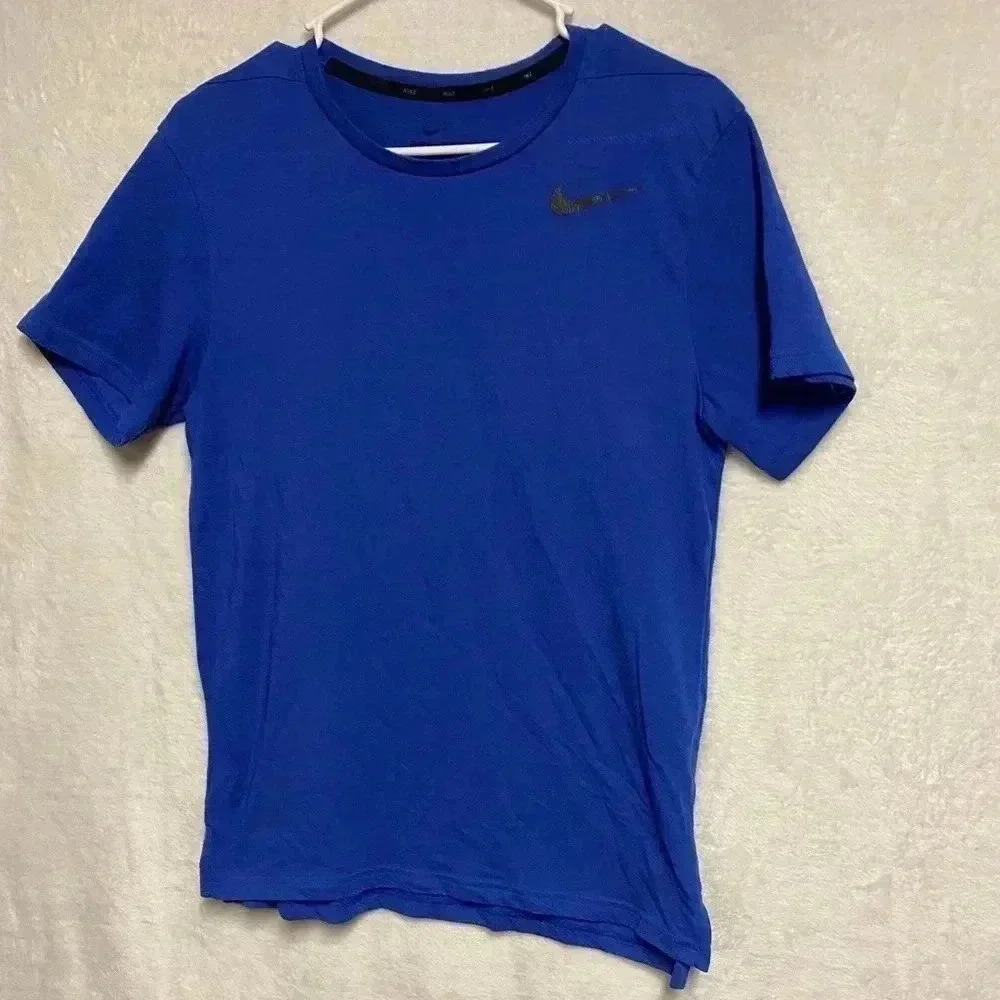 NIKE Dri-fit Men’s blue athletic shirt size S